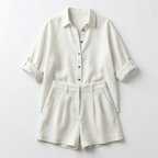 Women’s Linen Summer Co-ord Short
