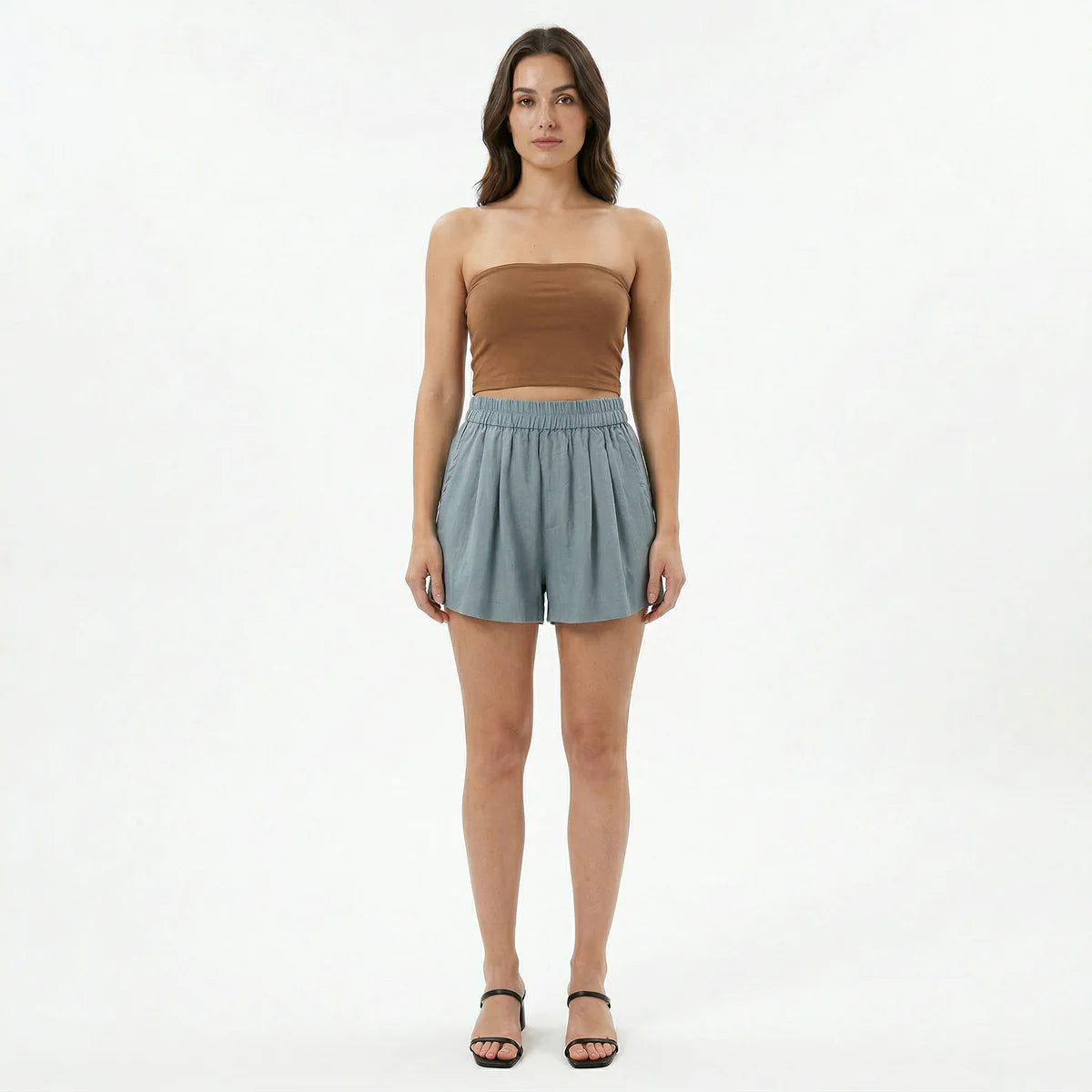 Valenomode - Women’s Summer Wide Pull-On Shorts