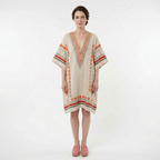 Women’s V-Neck Kaftan Summer Dress