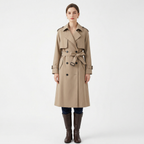 Women's Winter Long Sleeve Trench Coat