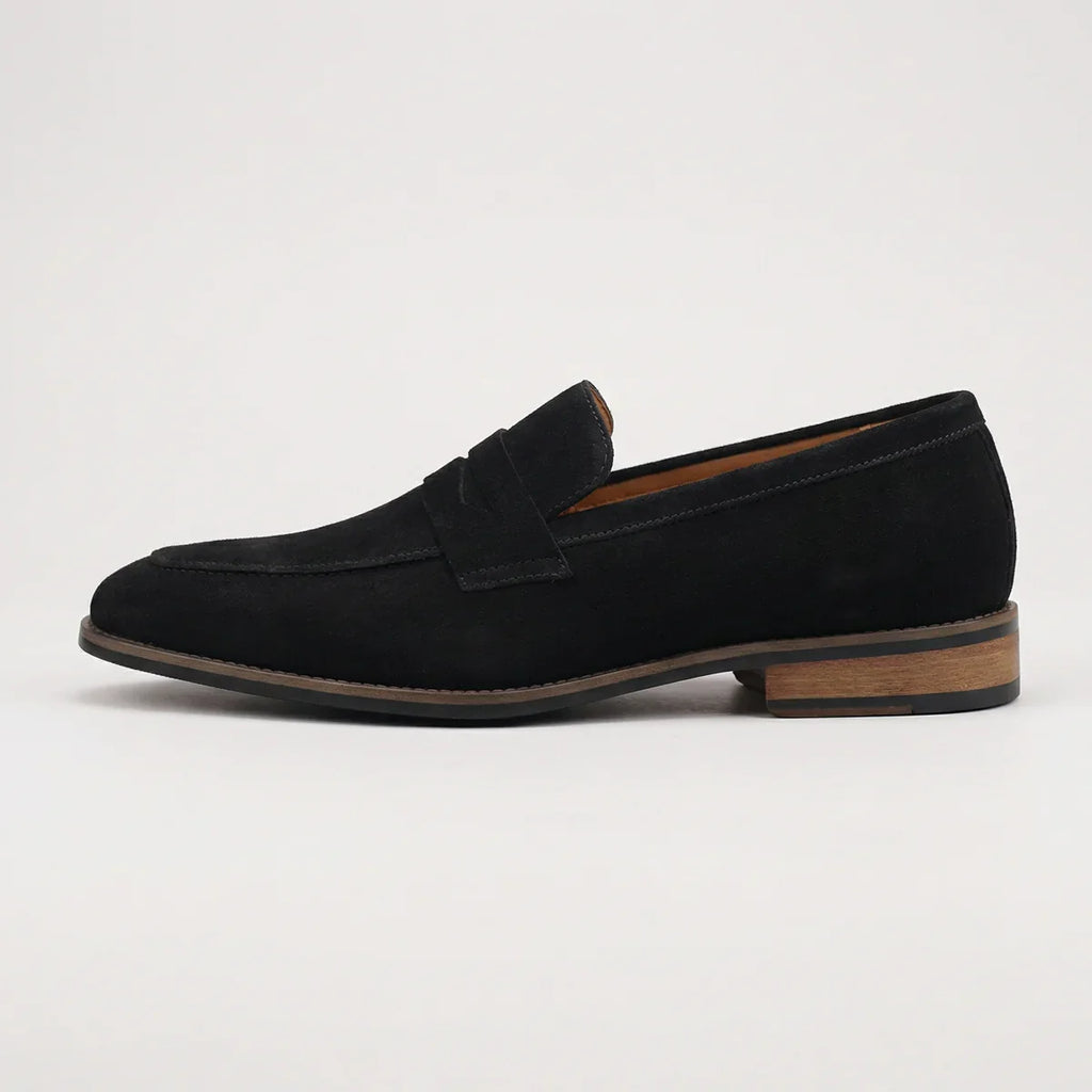 Men's Classic Suede Slip-On Loafers