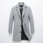 Men's Wool Business Trench Coat
