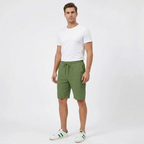 Valenomode - Men’s Linen Drawstring Shorts
