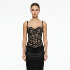 Valenomode - Women’s Structured Cup Corset Top