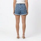 Valenomode - Women’s High Rise Denim Shorts