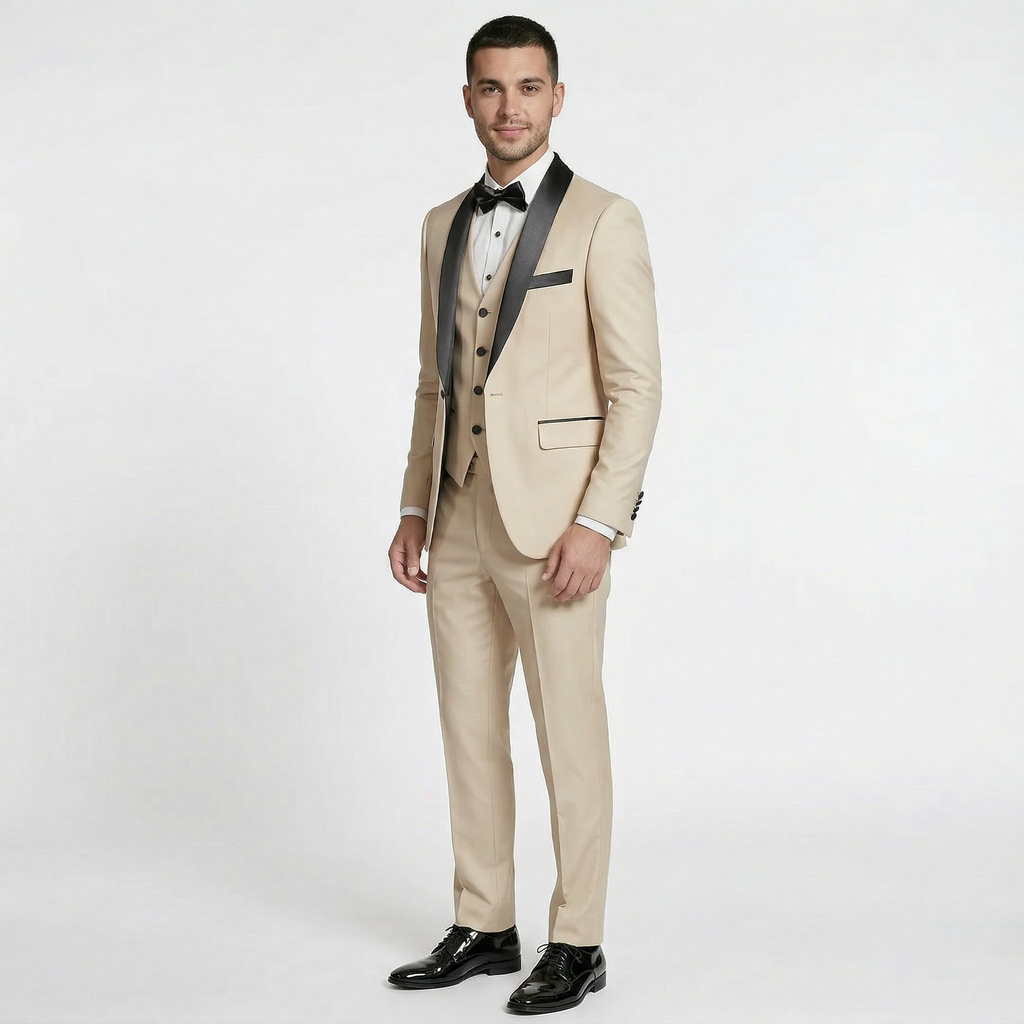 Men's Elegant 3-Piece Suit Set