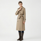 Women's Winter Long Sleeve Trench Coat