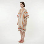 Women’s V-Neck Kaftan Summer Dress