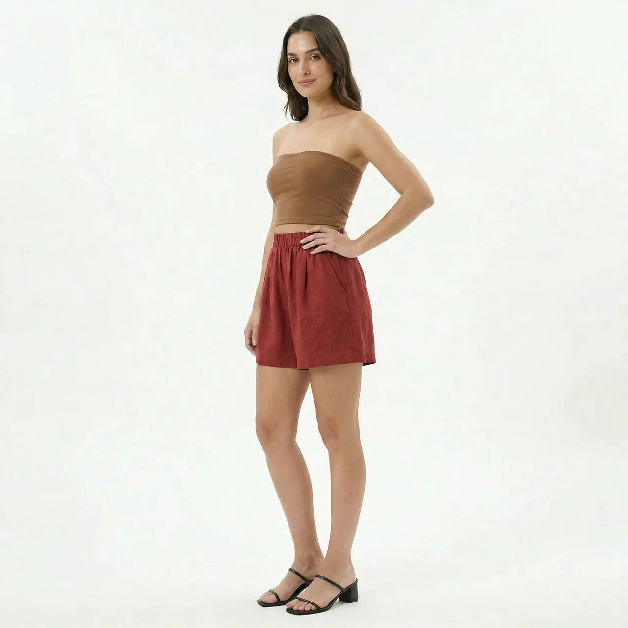 Valenomode - Women’s Summer Wide Pull-On Shorts