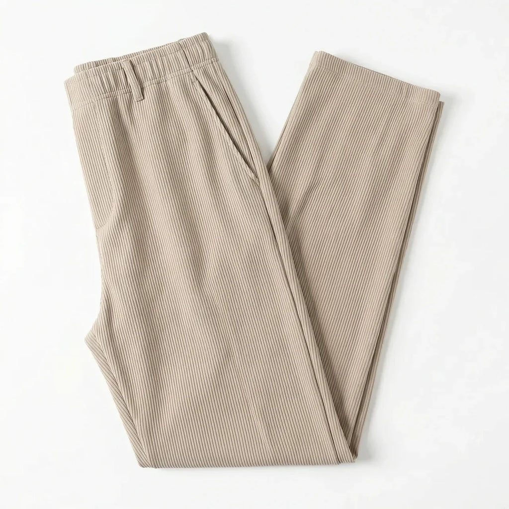 Men's Wide Leg Summer Trousers