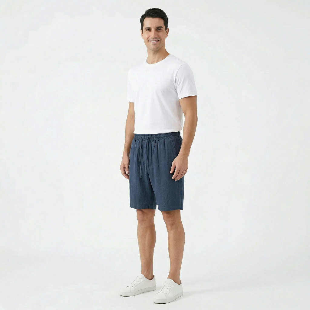Men's Airy Linen Summer Shorts