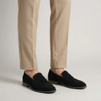 Men's Classic Suede Slip-On Loafers