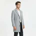 Men's Wool Business Trench Coat