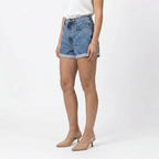 Valenomode - Women’s High Rise Denim Shorts