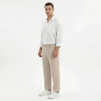 Men's Wide Leg Summer Trousers