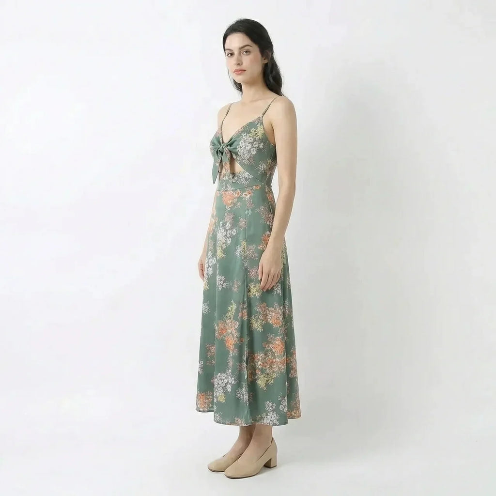 Women's Floral Summer Maxi Dress