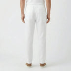 Valenomode - Men’s Linen Drawstring Waist Pants