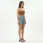 Valenomode - Women’s Summer Wide Pull-On Shorts