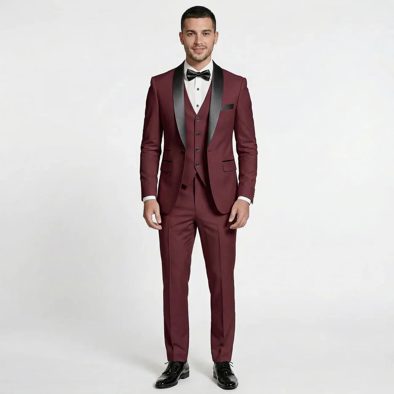 Men's Elegant 3-Piece Suit Set