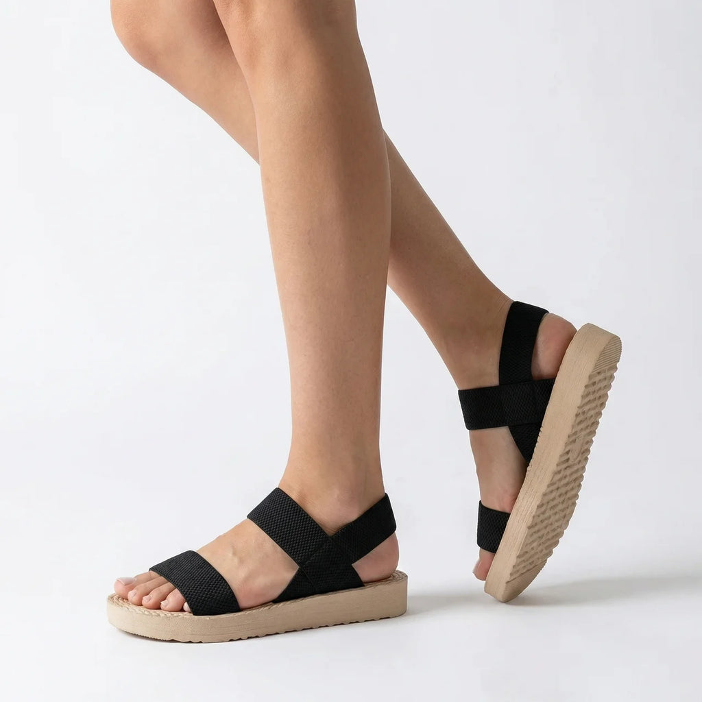 Valenomode - Women’s Toe Strap Summer Sandals