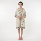 Women’s V-Neck Kaftan Summer Dress