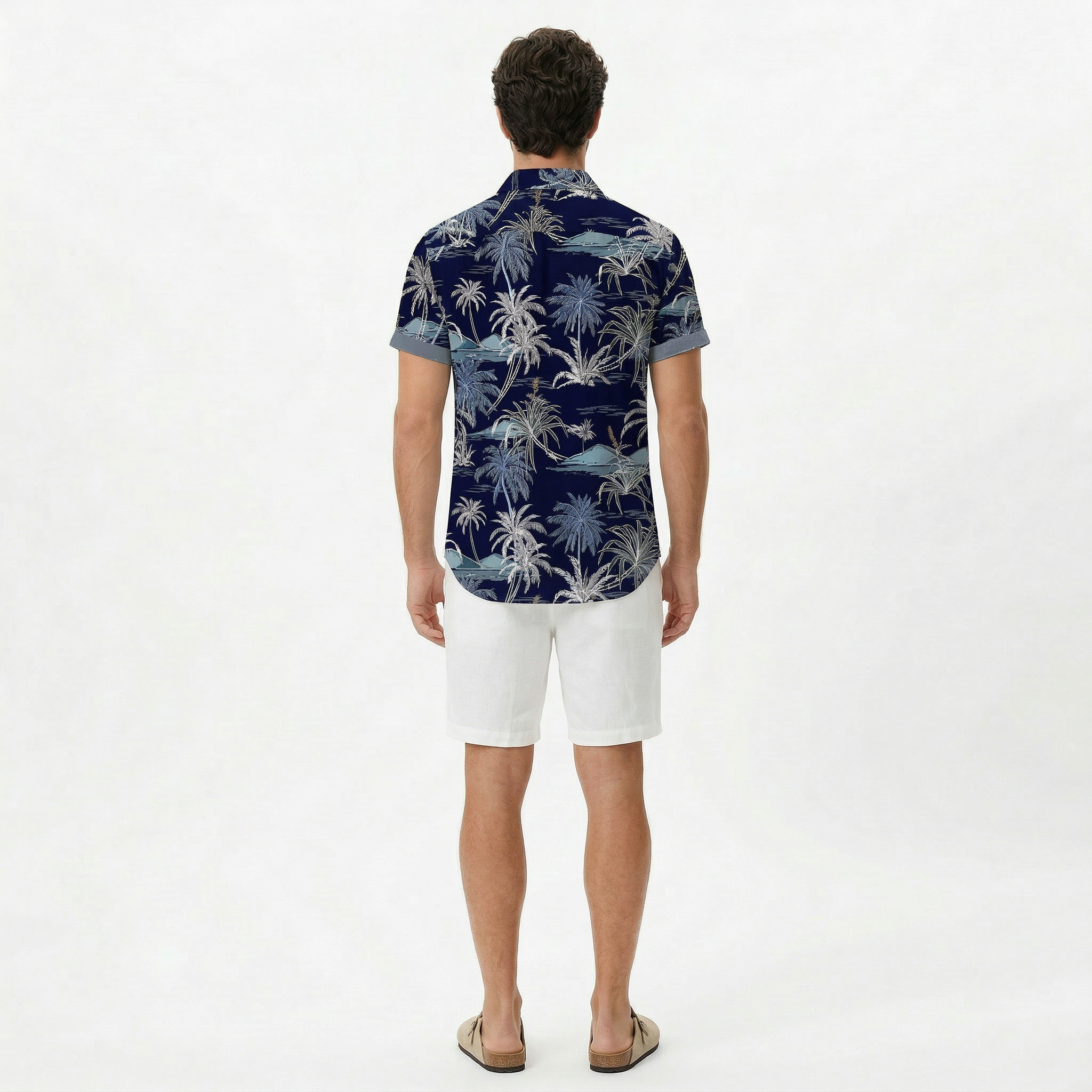 Men's Casual Printed Summer Shirt