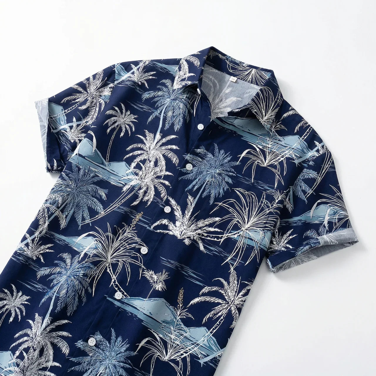 Men's Casual Printed Summer Shirt