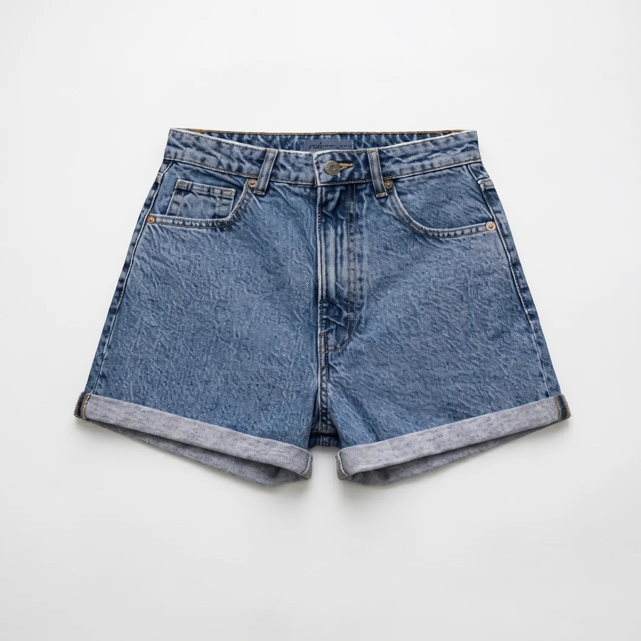 Valenomode - Women’s High Rise Denim Shorts