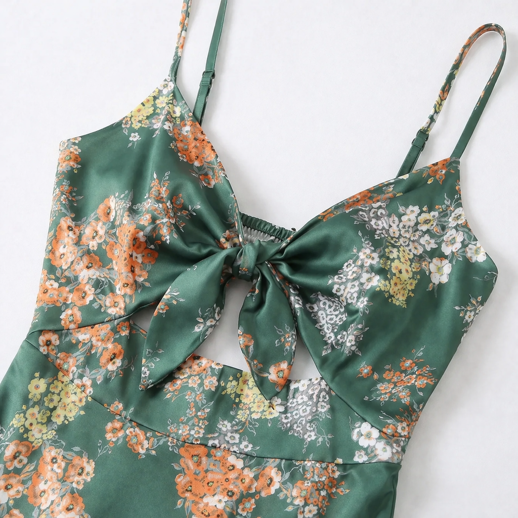 Women's Floral Summer Maxi Dress