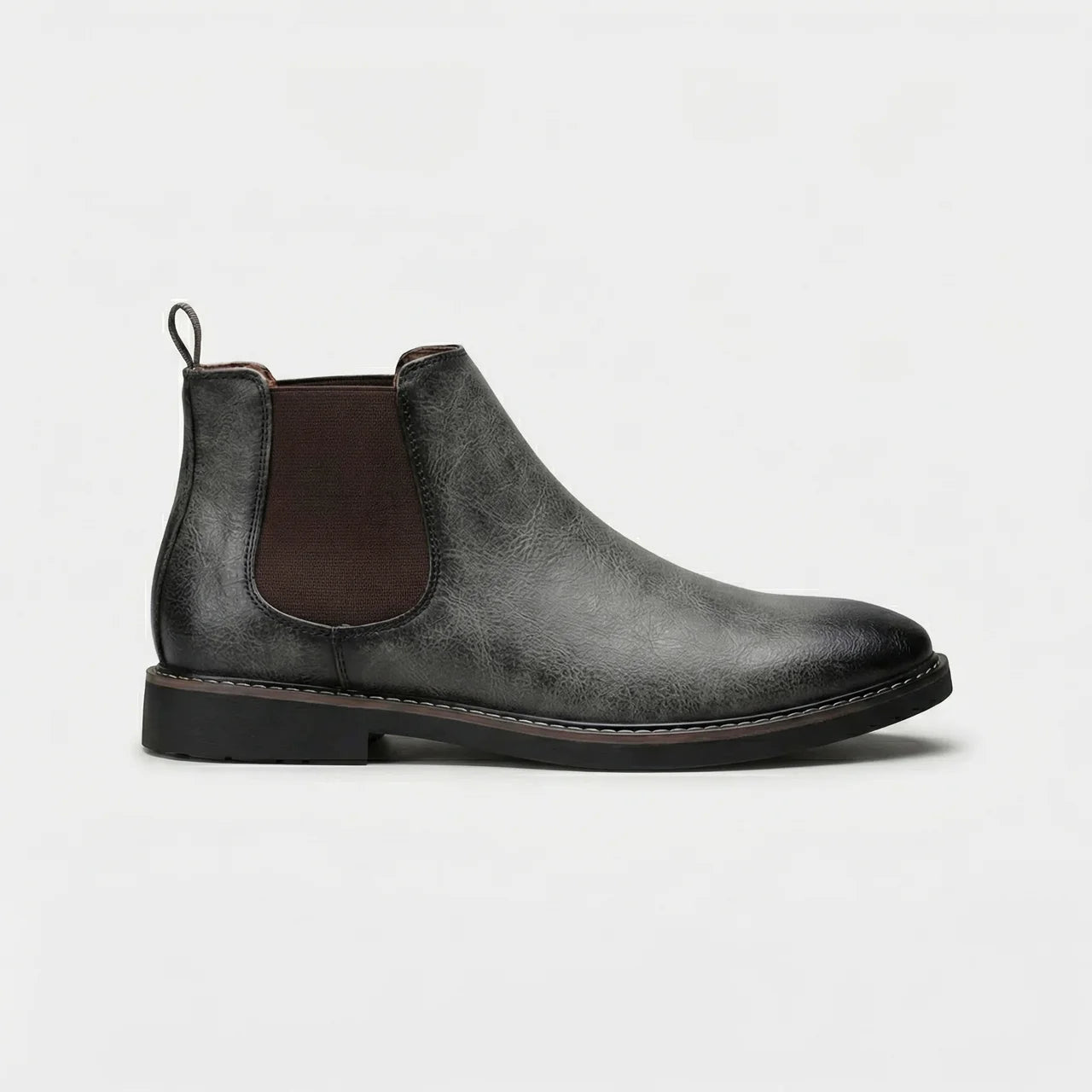Valenomode - Men’s Chelsea leather Ankle Boots