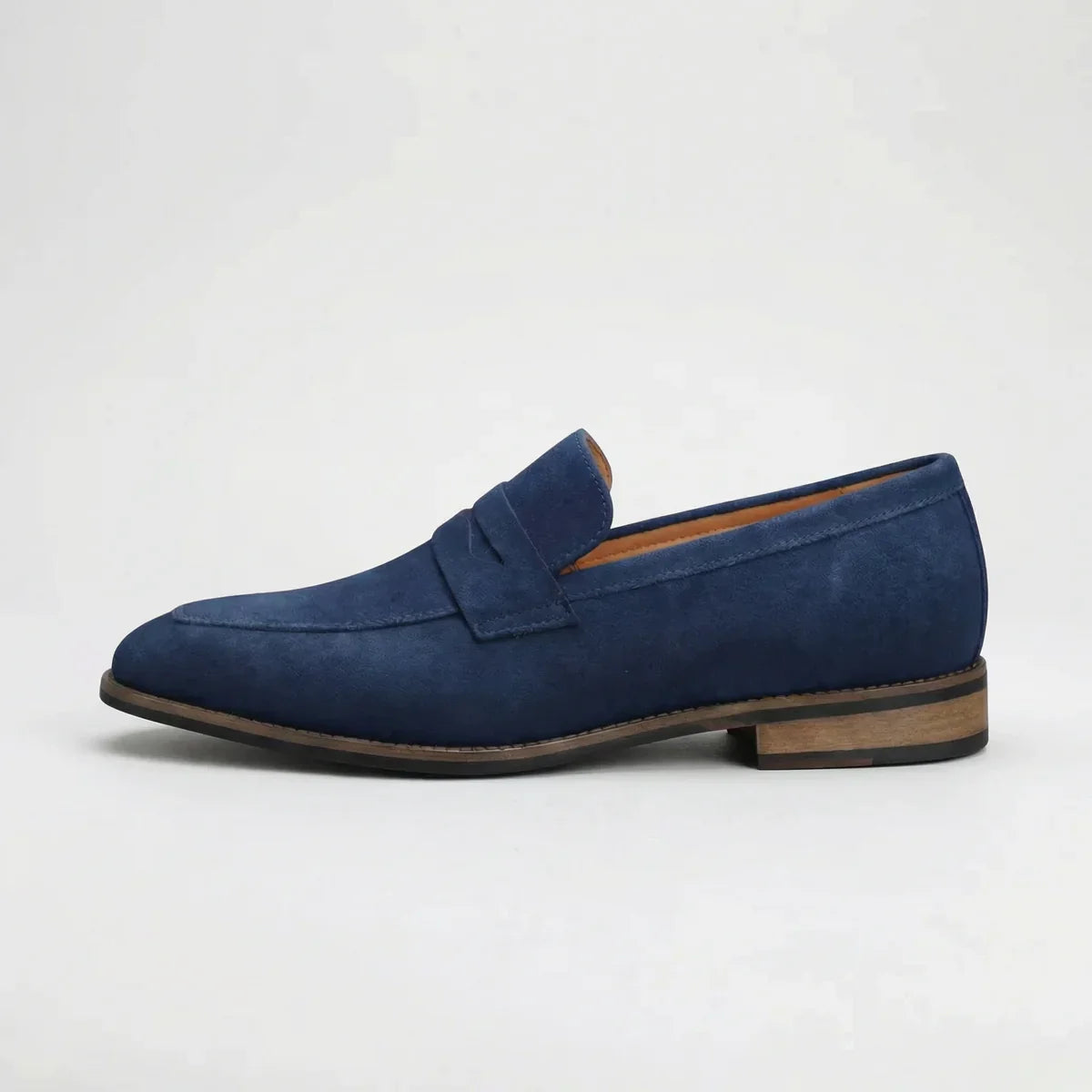 Men's Classic Suede Slip-On Loafers