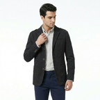Men's Button Front Blazer Jacket
