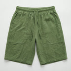 Valenomode - Men’s Linen Drawstring Shorts