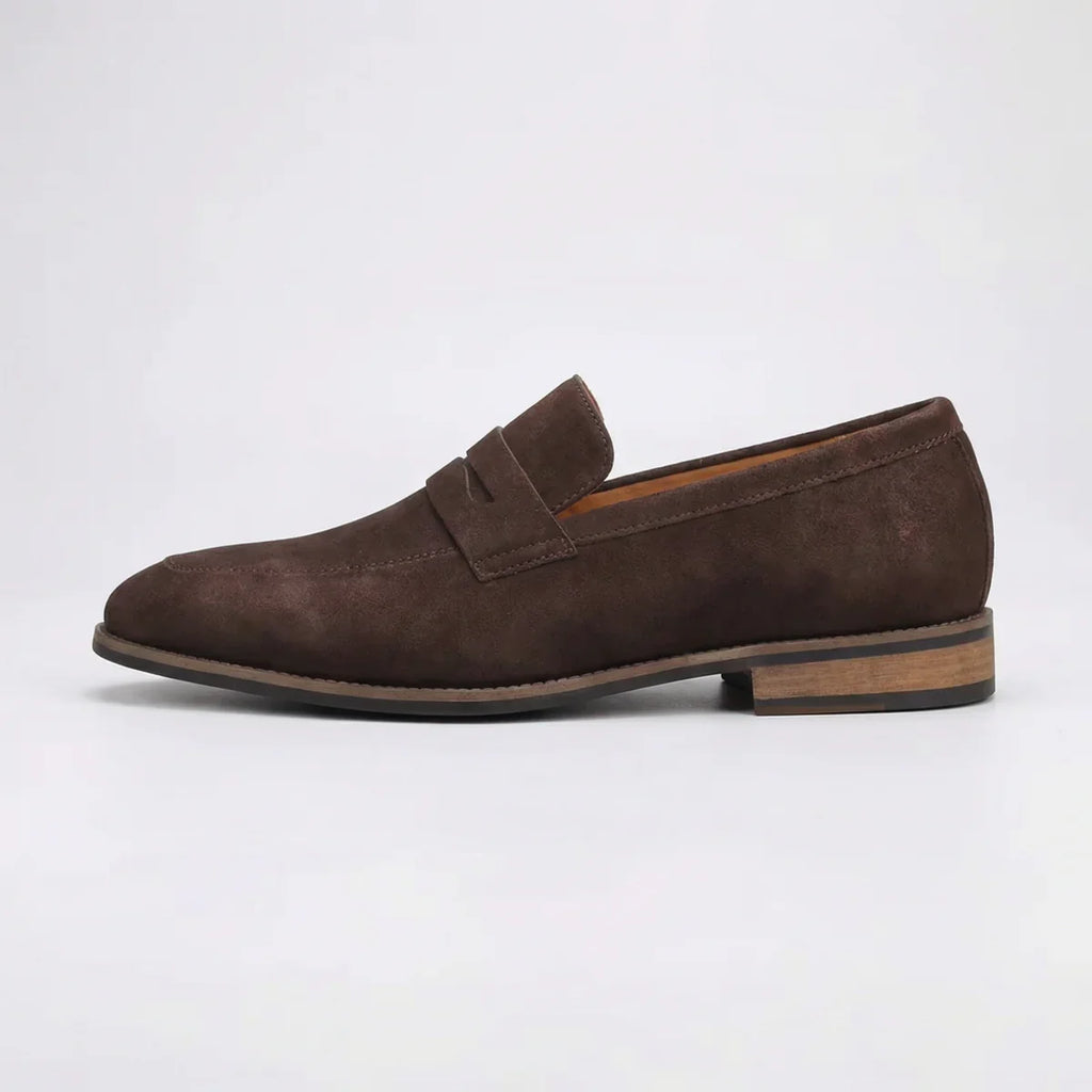 Men's Classic Suede Slip-On Loafers