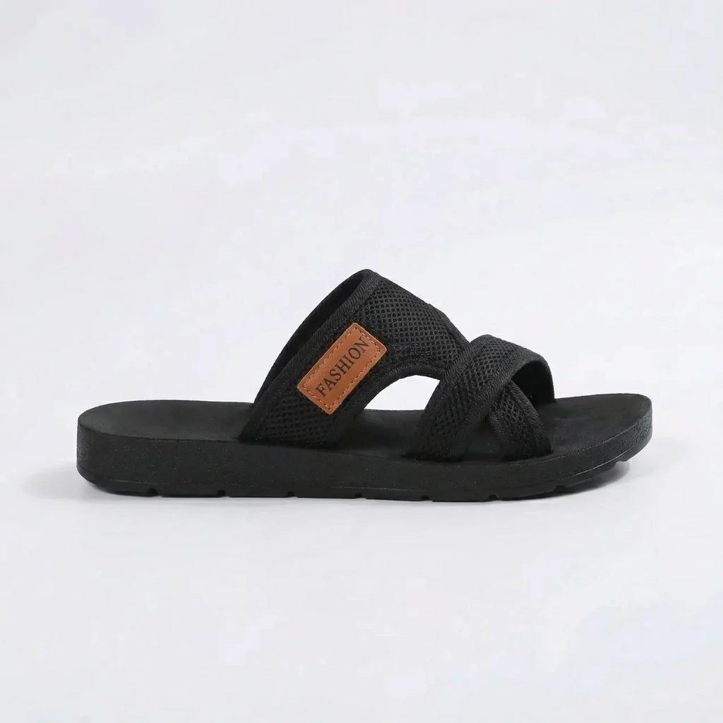 Valenomode - Women’s Cross Strap Summer Sandals