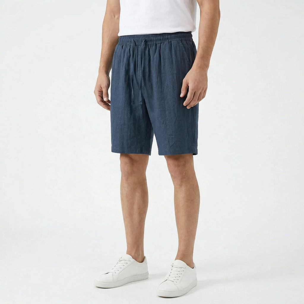 Men's Airy Linen Summer Shorts