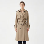 Women's Winter Long Sleeve Trench Coat