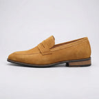 Men's Classic Suede Slip-On Loafers