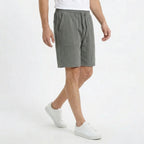 Valenomode - Men’s Pull-On Linen Summer Shorts