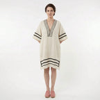 Women’s V-Neck Kaftan Summer Dress