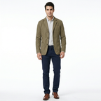 Men's Button Front Blazer Jacket