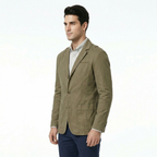 Men's Button Front Blazer Jacket