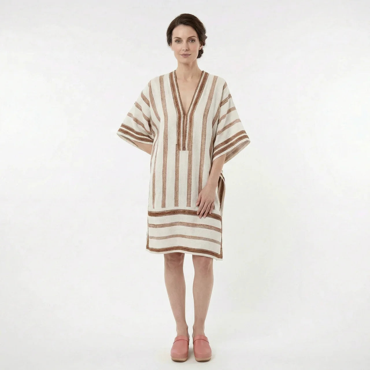 Women’s V-Neck Kaftan Summer Dress