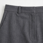 Valenomode - Women’s Straight Leg Elegant Midi Skirt