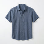 Men’s Casual Linen Short Sleeve Shirt