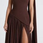 Women’s Strapless Backless Maxi Dress