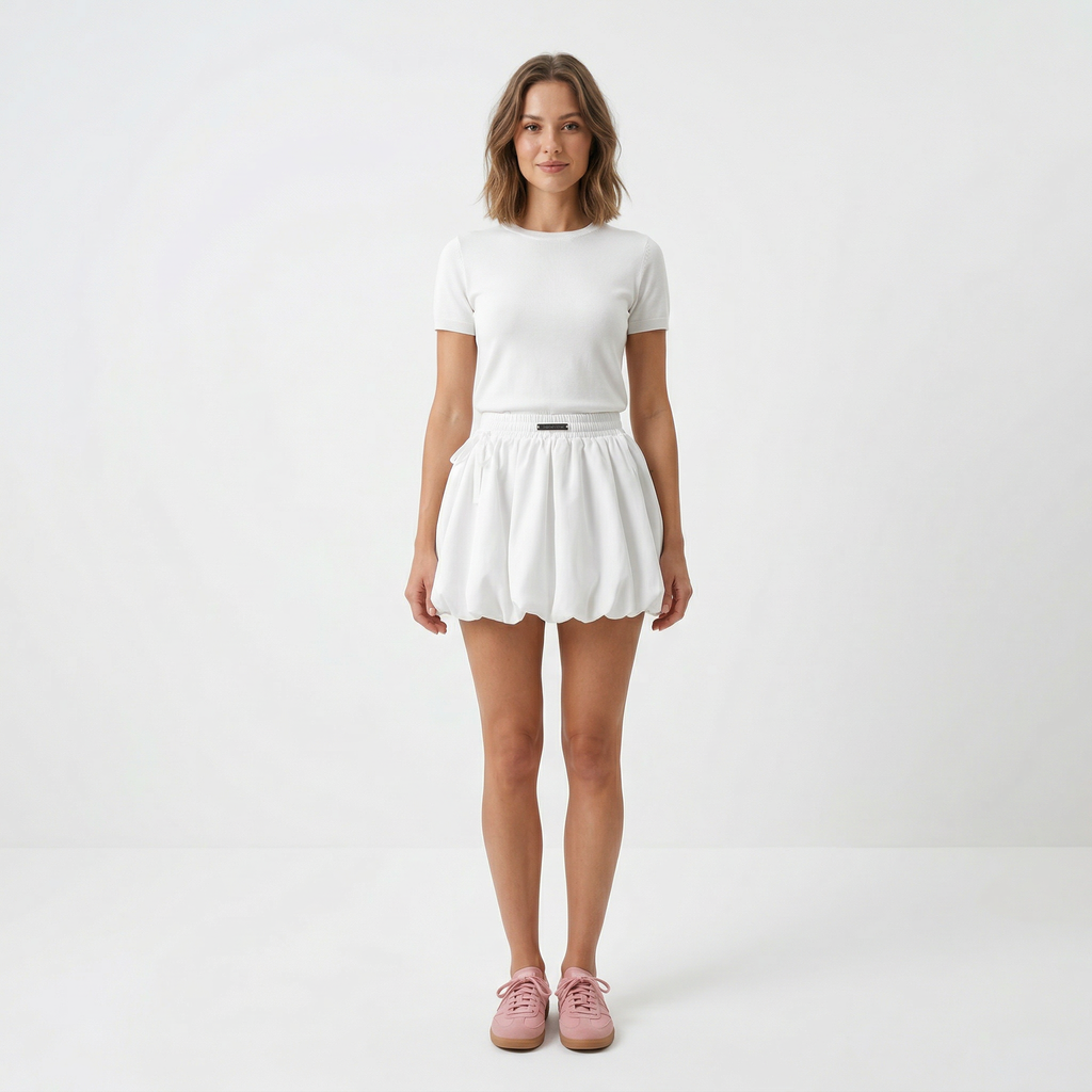 Women's Bubble Summer Mini Skirt