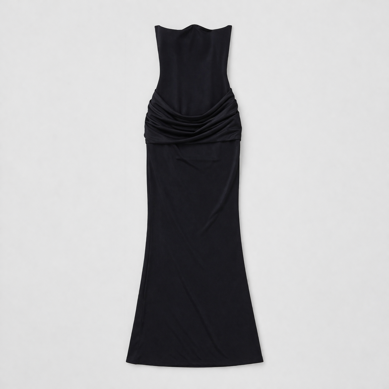 Women’s Strapless Wedding Guest Maxi Dress