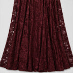 Women’s Lace-Up Back Wedding Guest Maxi Dress