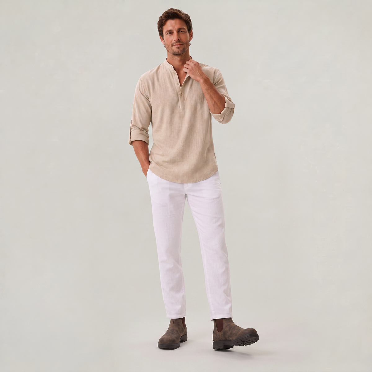 Men’s Chelsea Boots - Classic Slip-On Ankle Fit